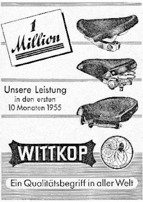 Wittkop Anzeige aus dem Jahr 1955